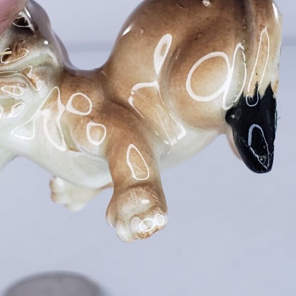 Vintage Lion Male With Whiskers Miniature Figurine Wild Animal *Repaired* - Picture 7 of 9